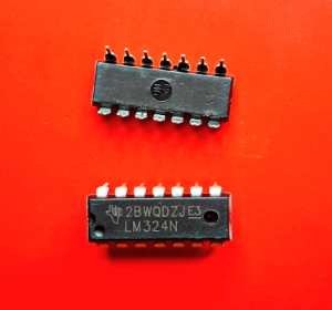 LM324 IC Quadruple Operational Amplifiers